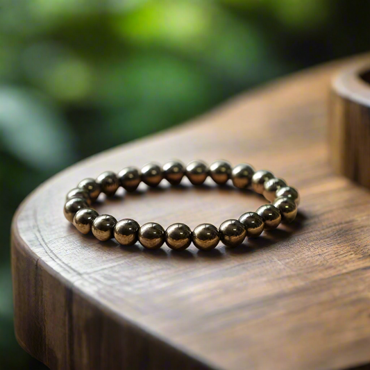 Original pyrite bracelet With Lab Certificate