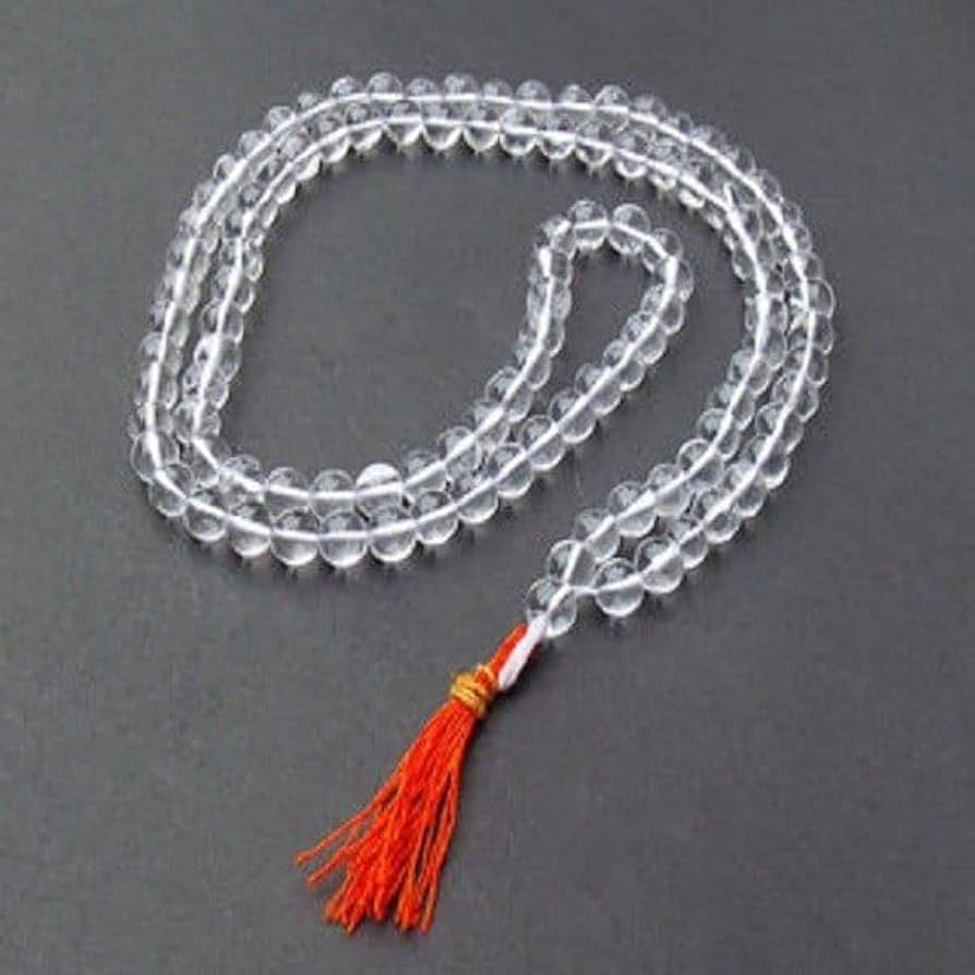 Spatika Mala 108 Beads  With Lab Certificate