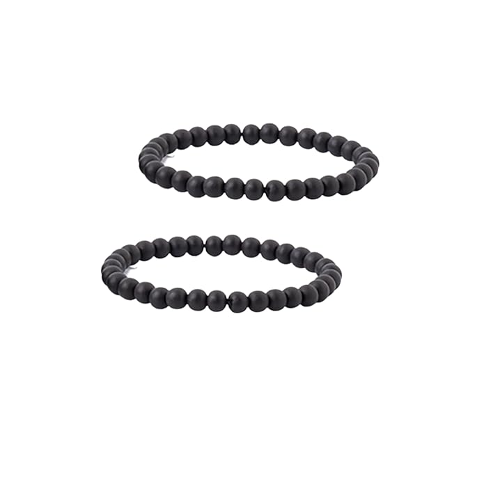 2 6mm Original Karungali Bracelet with Lab Tested Certificate
