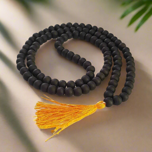 Original Consecrated 108 Beads Karungali Mala With Lab Certificate