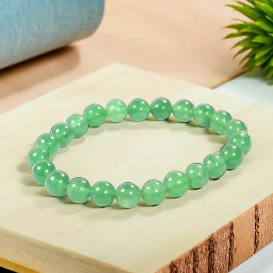 Green Aventurine Bracelet With Lab Certificate